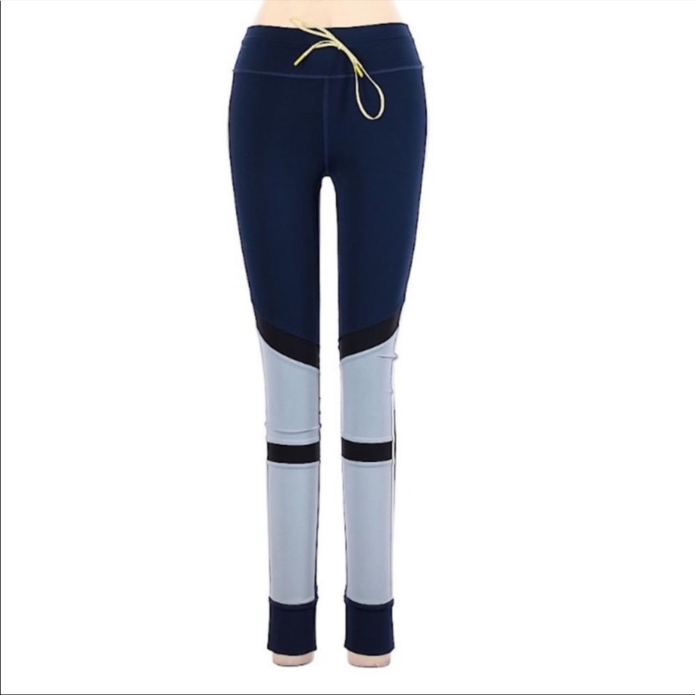 Soulcycle The Upside Color Block Matte Midi Pant - image 1